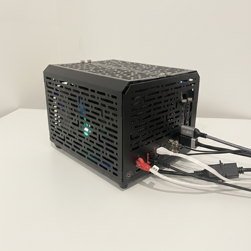 Magnova SuperAir — Premium 12L SFF mini-ITX PC Case